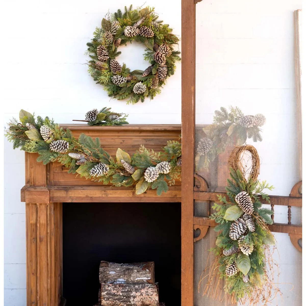 Winter Evergreen Wreath