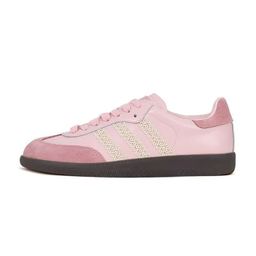 Women's Street Lace Spliced Casual Shoes